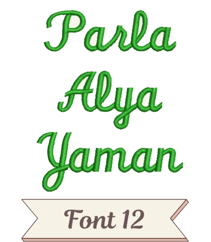 Font 12
