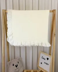 Fırfırlı battaniye
